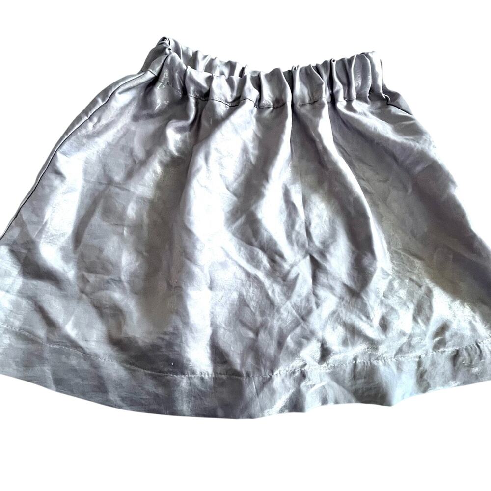 Motoreta Girls Metallic Gold Shimmer Pull On Skirt - Size 4